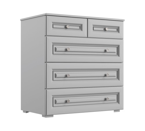 Спальный гарнитур Аврора 6, антрацит/серый