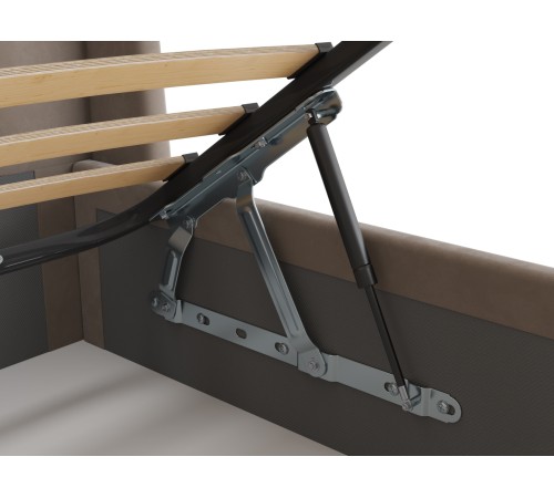 Спальный гарнитур Памир, меланж/какао велюр