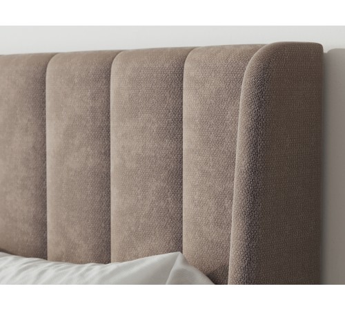 Спальный гарнитур Памир, меланж/какао велюр