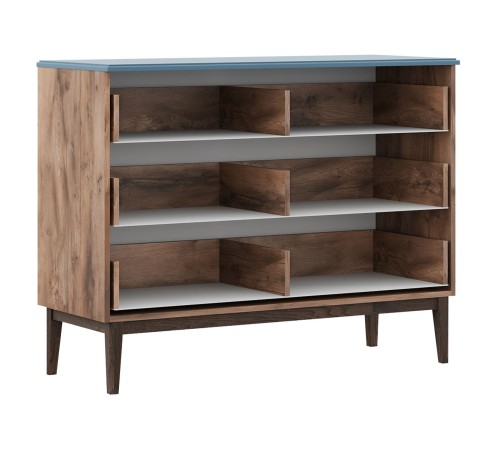 Спальный гарнитур Эвора 2, сапфировый лак/таксус