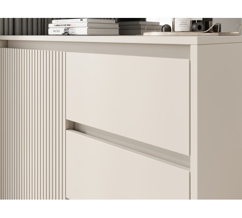 Спальный гарнитур Мирен, кашемир/бежевый