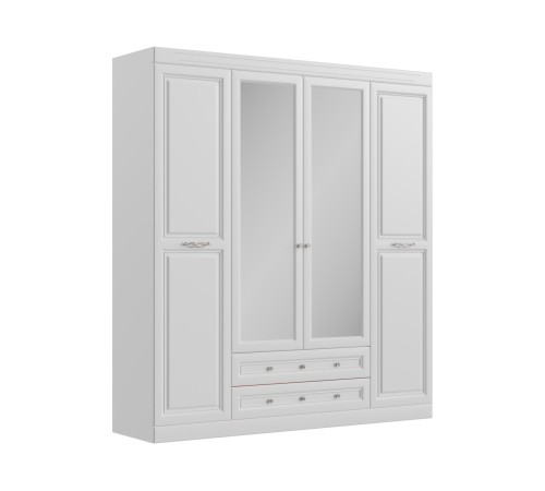 Спальный гарнитур Аврора 1, белый античный