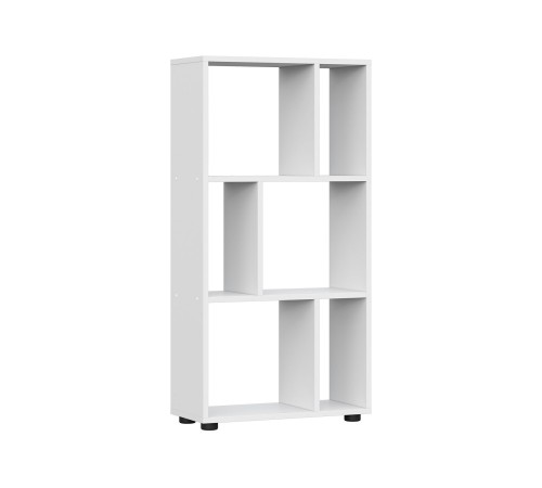 Стеллаж Токио, белый текстурный