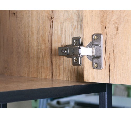 Стеллаж Берген-3, дуб крафт золотой