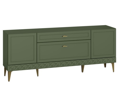 Гостиная Марион 4, дымчатый зеленый/олива шагрень