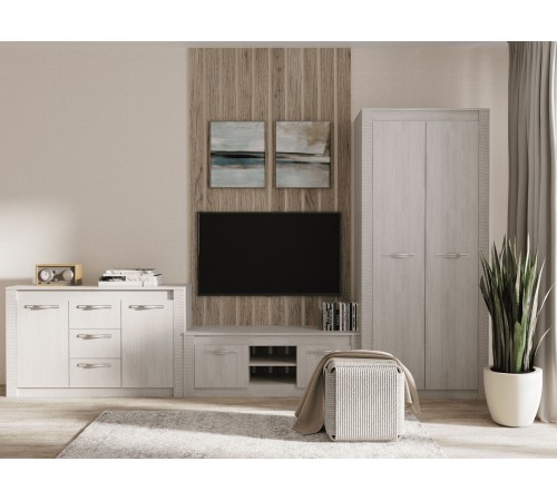 Гостиная Далия 5, белый ясень