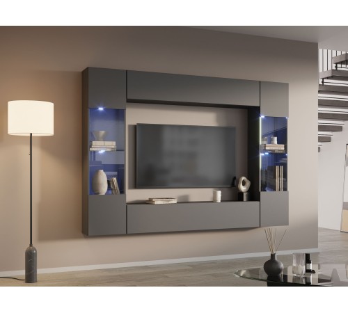 Гостиная Поинт 13, серый графит