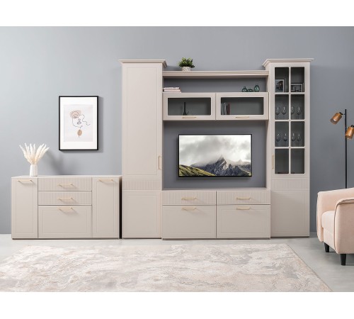 Гостиная Ричфорд 2 с карнизом, кашемир/моно керамика