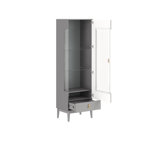 Гостиная Санторини 1, серый шифер/антрацит