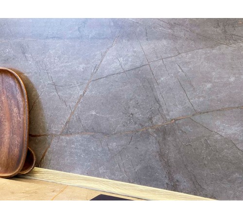 Стеновая панель глянец 3 м, тунис черный глянец