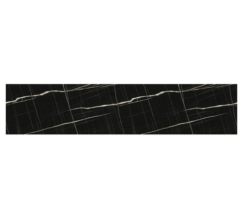 Стеновая панель глянец 3 м, тунис черный глянец