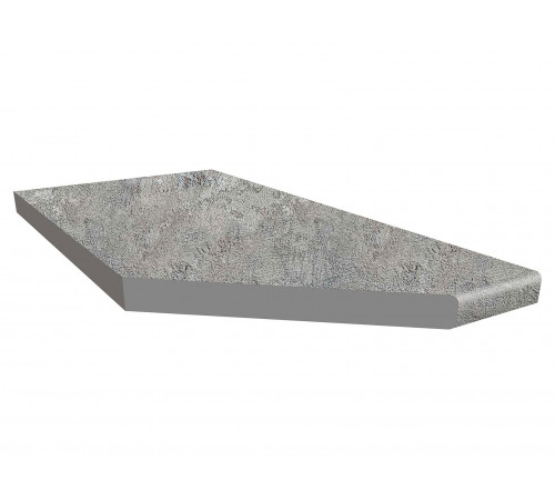 Столешница 26 мм, скошенная слева 100 см, 00-00052330, бетао
