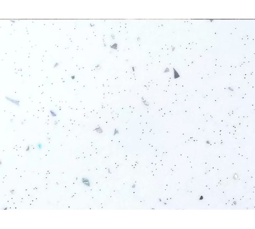 Столешница 38 мм скос слева 1,5 м, гранит белый глянец