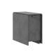 Стол-книжка Грэй с дверцей, бетон