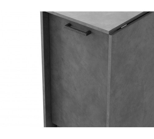 Стол-книжка Грэй с дверцей, бетон