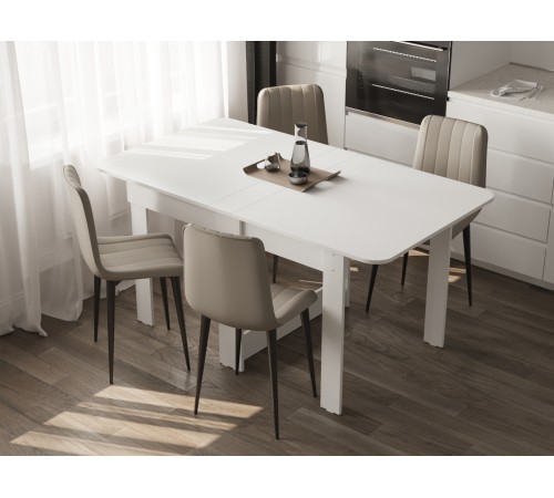 Стол-книжка Тайга Миди, белый