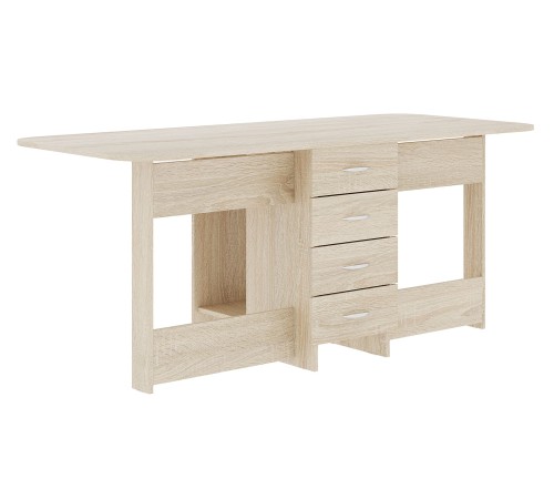 62777 Стол-книжка Грэй с ящиками, дуб сонома