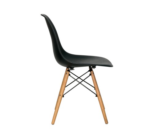 УТ000000272 Стул EAMES, бежево-серый, дер. ножки (8056PP DARK GREY) [бежево-серый]