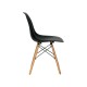 УТ000000272 Стул EAMES, бежево-серый, дер. ножки (8056PP DARK GREY) [бежево-серый]