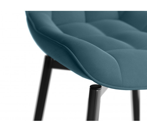 Стул Бостон / Кайл, синий/черный