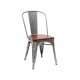 УТ000001290 Стул TOLIX SOFT LF818C Grey 7083+PU7002 [Серебристый]