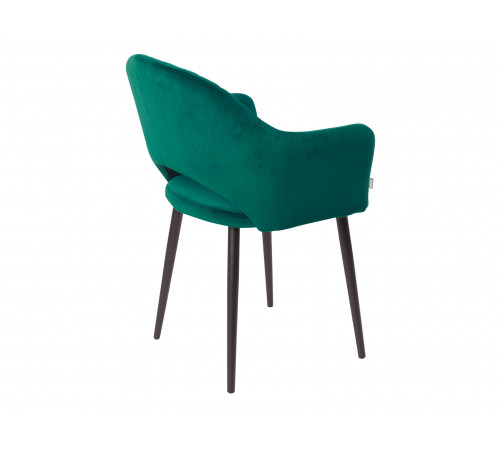 Комплект стульев 2 шт. София / Николас, светло-серый микровелюр/белый