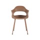 УТ000005552 Стул Lady, пластик коричневый