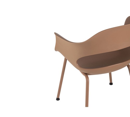 УТ000005552 Стул Lady, пластик коричневый УТ000005552 Стул Lady, пластик коричневый