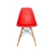 УТ000000272 Стул EAMES, бежево-серый, дер. ножки (8056PP DARK GREY) [бежево-серый]