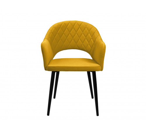 Стул София / Николас, желтый/черный