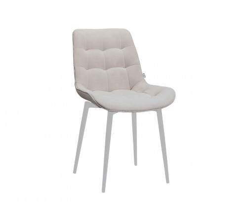 Комплект стульев 2 шт Бостон / Кайл, серый микровелюр/черные ножки