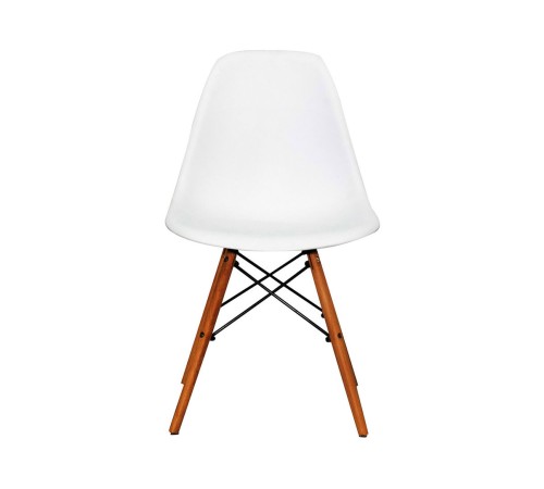 УТ000000272 Стул EAMES, бежево-серый, дер. ножки (8056PP DARK GREY) [бежево-серый]