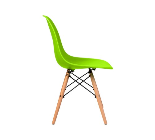 УТ000000272 Стул EAMES, бежево-серый, дер. ножки (8056PP DARK GREY) [бежево-серый]