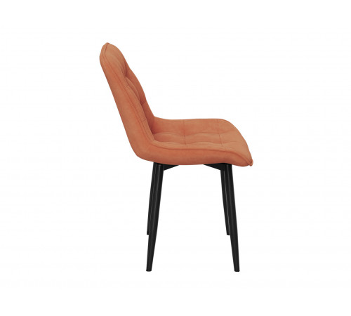 Комплект стульев 2 шт Бостон / Кайл, серый микровелюр/черные ножки