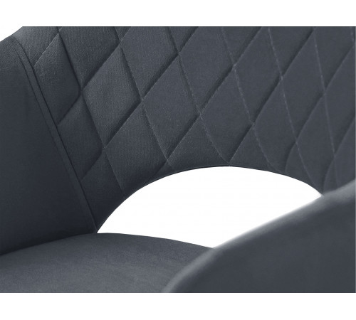 Стул София / Николас, темно-серый/черный