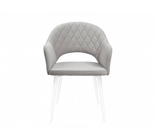 Стул София / Николас, светло-серый/белый