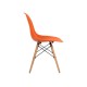 УТ000000272 Стул EAMES, бежево-серый, дер. ножки (8056PP DARK GREY) [бежево-серый]