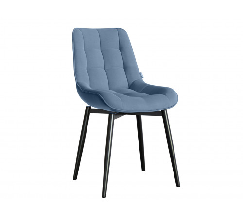Стул Бостон / Кайл, сине-голубой/черный