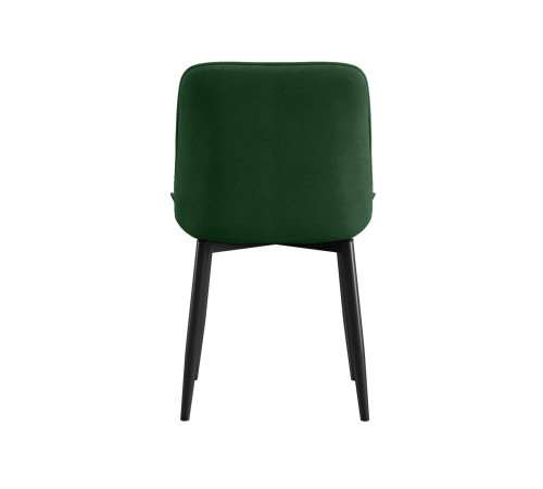 Комплект стульев 2 шт Бостон / Кайл, серый микровелюр/черные ножки