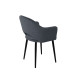 Стул София / Николас, темно-серый/черный