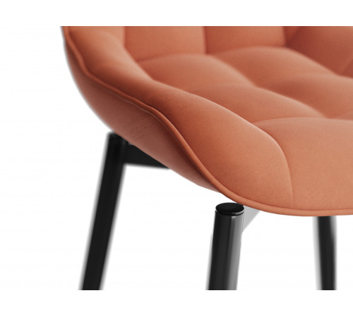 Стул Бостон / Кайл, оранжевый/черный
