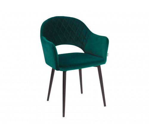 Комплект стульев 2 шт. София / Николас, светло-серый микровелюр/белый