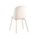 УТ000001745 Турин 8329 VELVET BEIGE [бархат бежевый, золотые ножки]