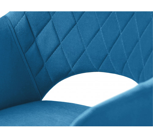 Стул София / Николас, синий/черный