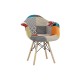 УТ000002114 Кресло EAMES пэчворк Y809 [Пэчворк]