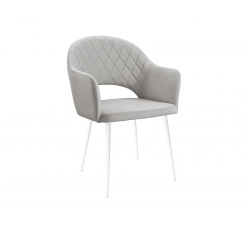Стул София / Николас, светло-серый/белый