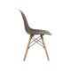 УТ000000272 Стул EAMES, бежево-серый, дер. ножки (8056PP DARK GREY) [бежево-серый]