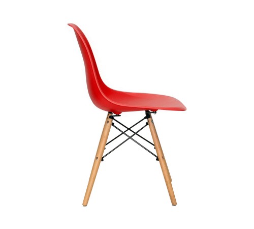 УТ000000272 Стул EAMES, бежево-серый, дер. ножки (8056PP DARK GREY) [бежево-серый]
