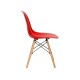 УТ000000272 Стул EAMES, бежево-серый, дер. ножки (8056PP DARK GREY) [бежево-серый]