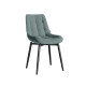 Стул Бостон / Кайл, серо-зеленый/черный